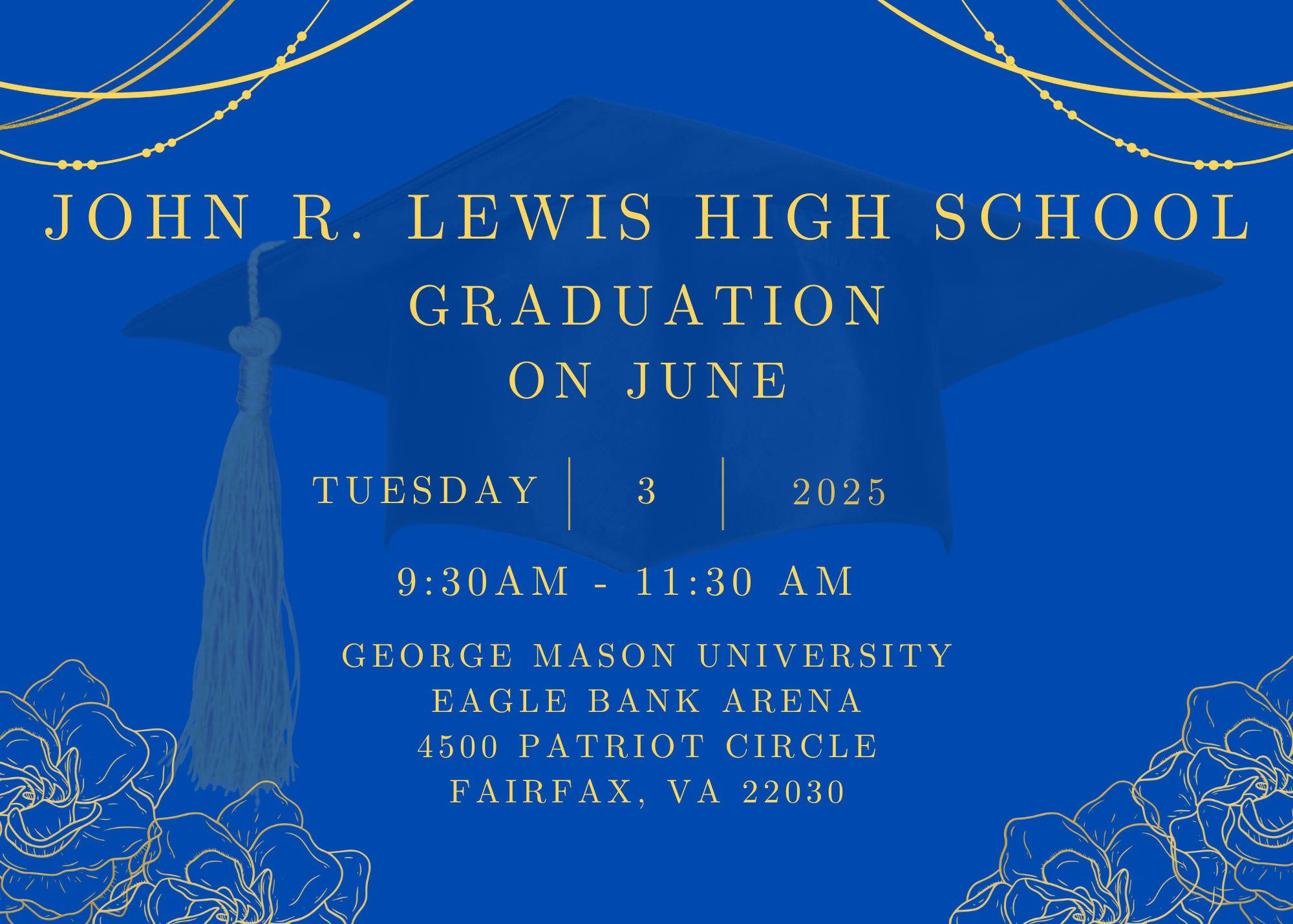 graduation flyer